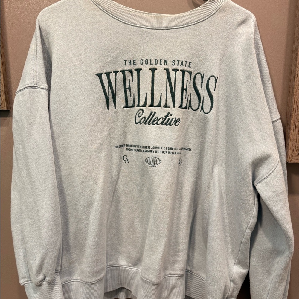 Old Navy White Crew Neck Sweater